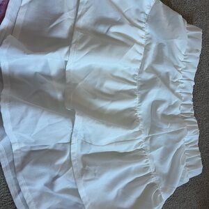 White Ruffled Skirt